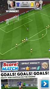 Gameplay screenshot 1 from Score! Match - PvP football game